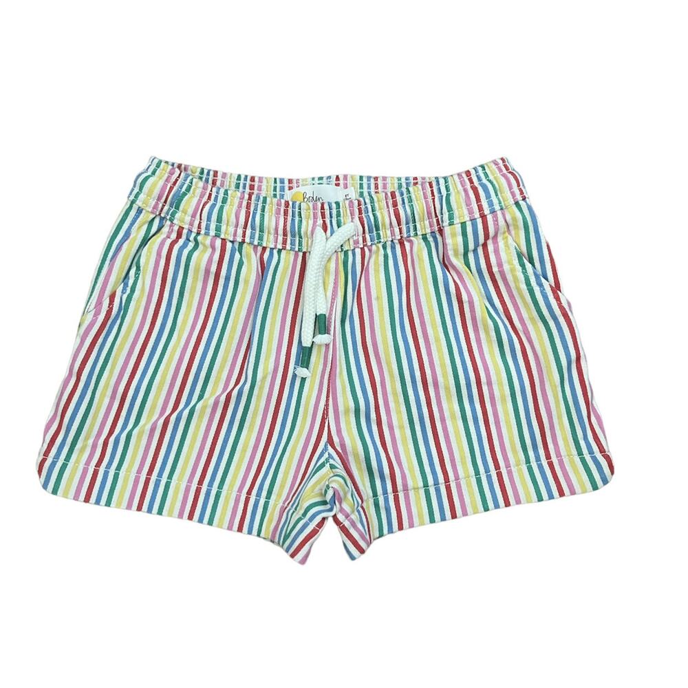 Boden (8y) Striped Shorts